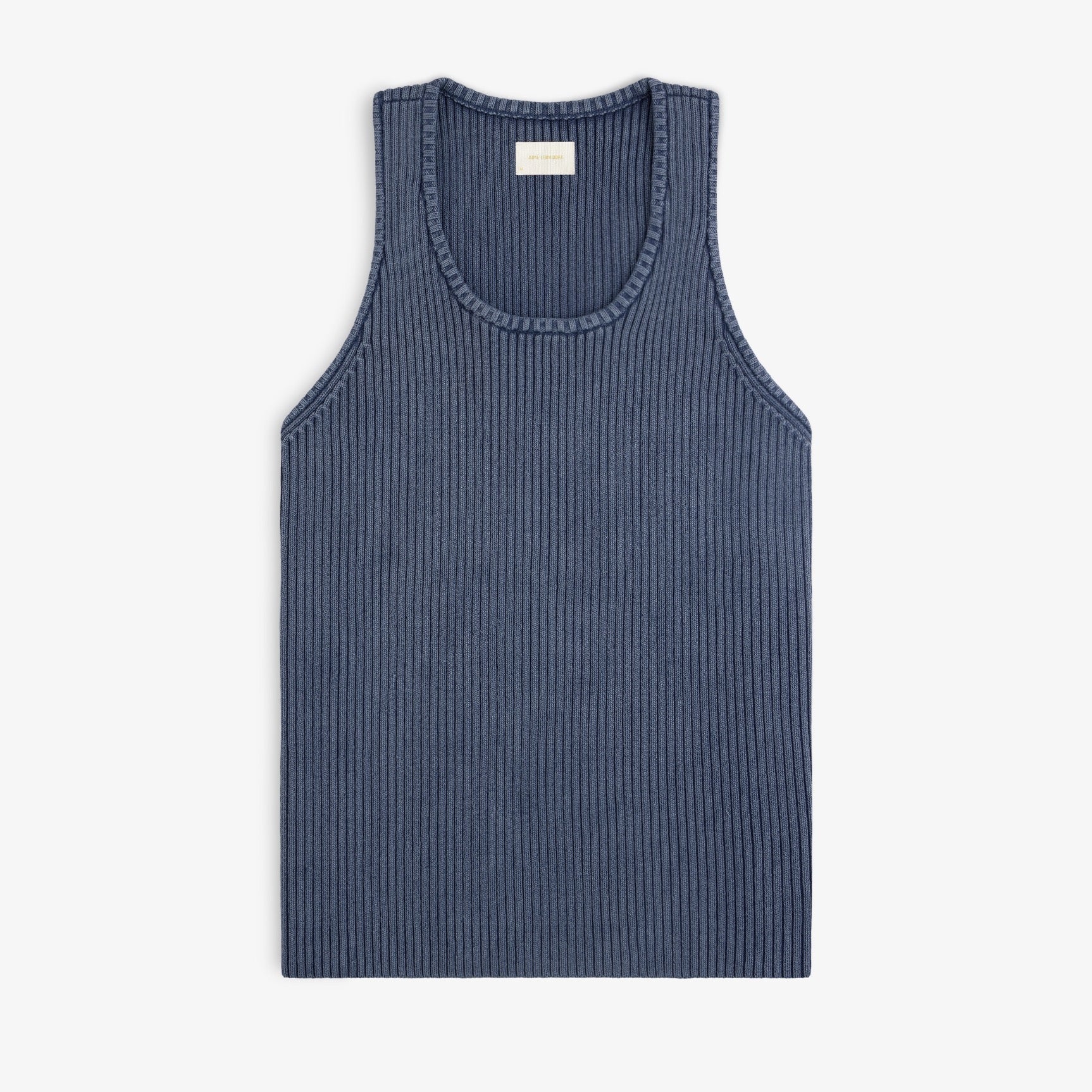 Stone Washed Knit Tank Top