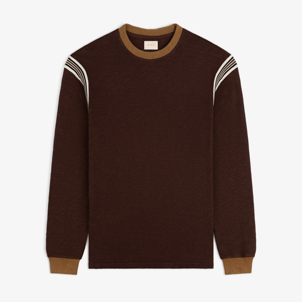 Long-Sleeve Slub Football Tee