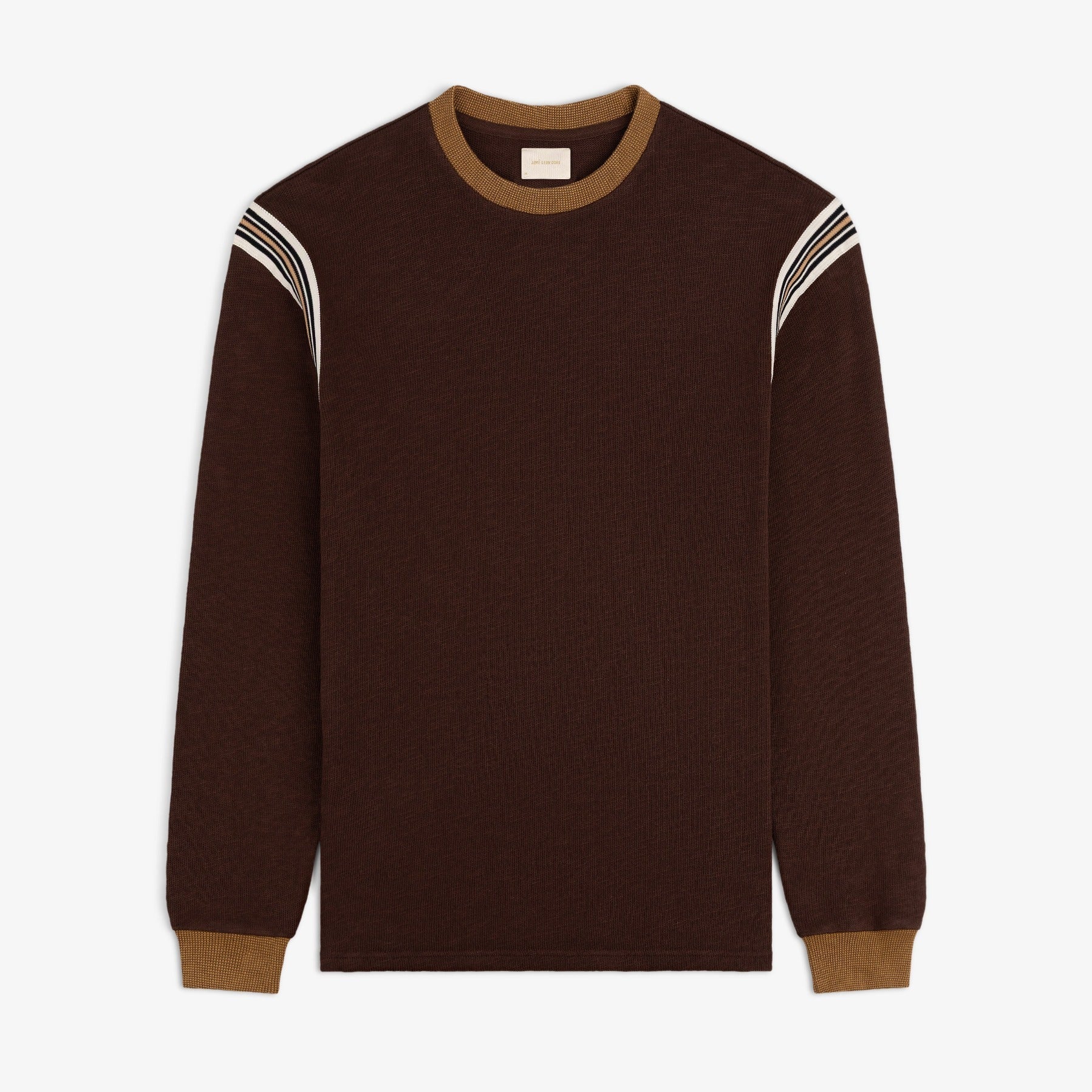 Long-Sleeve Slub Football Tee