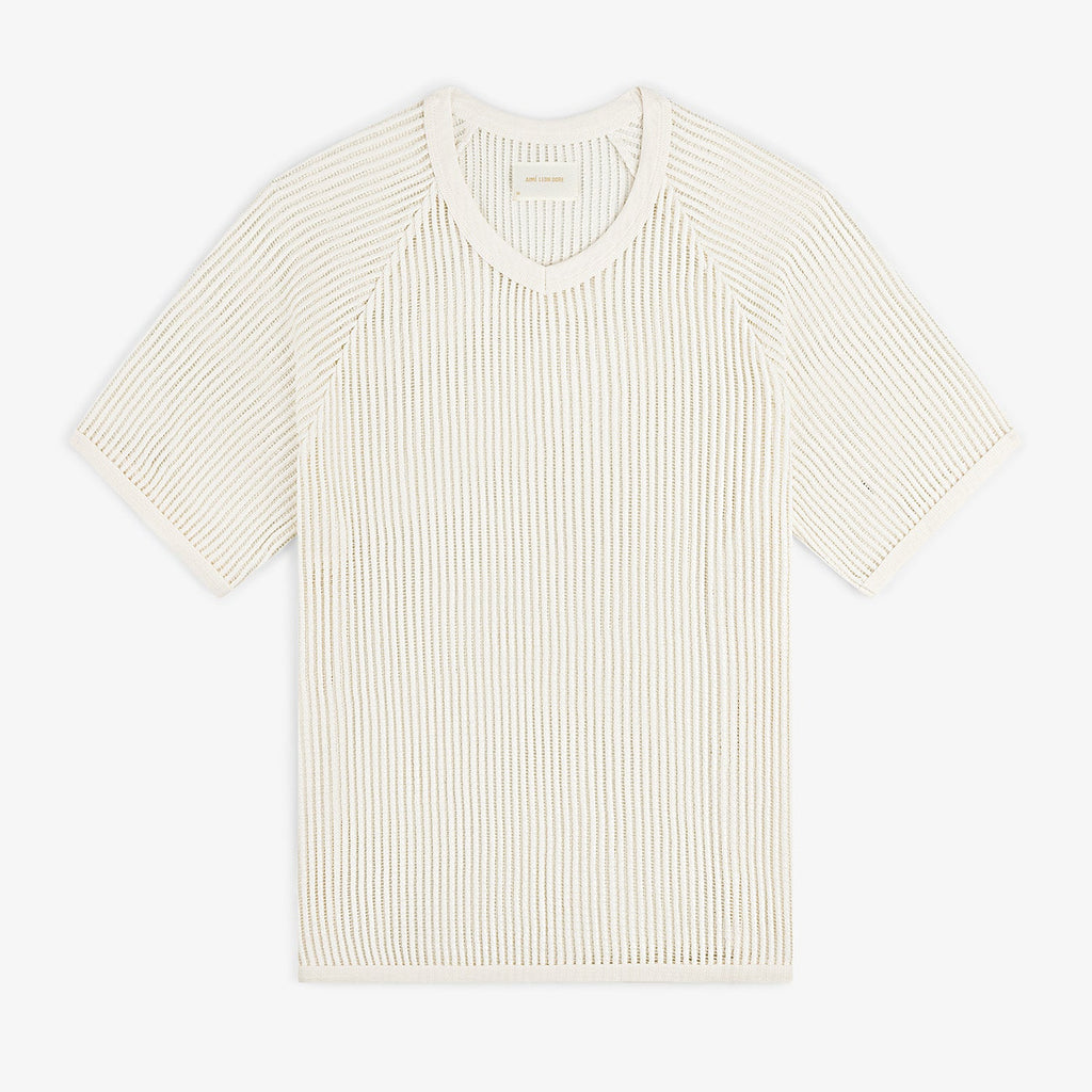 Mesh V-Neck Tee