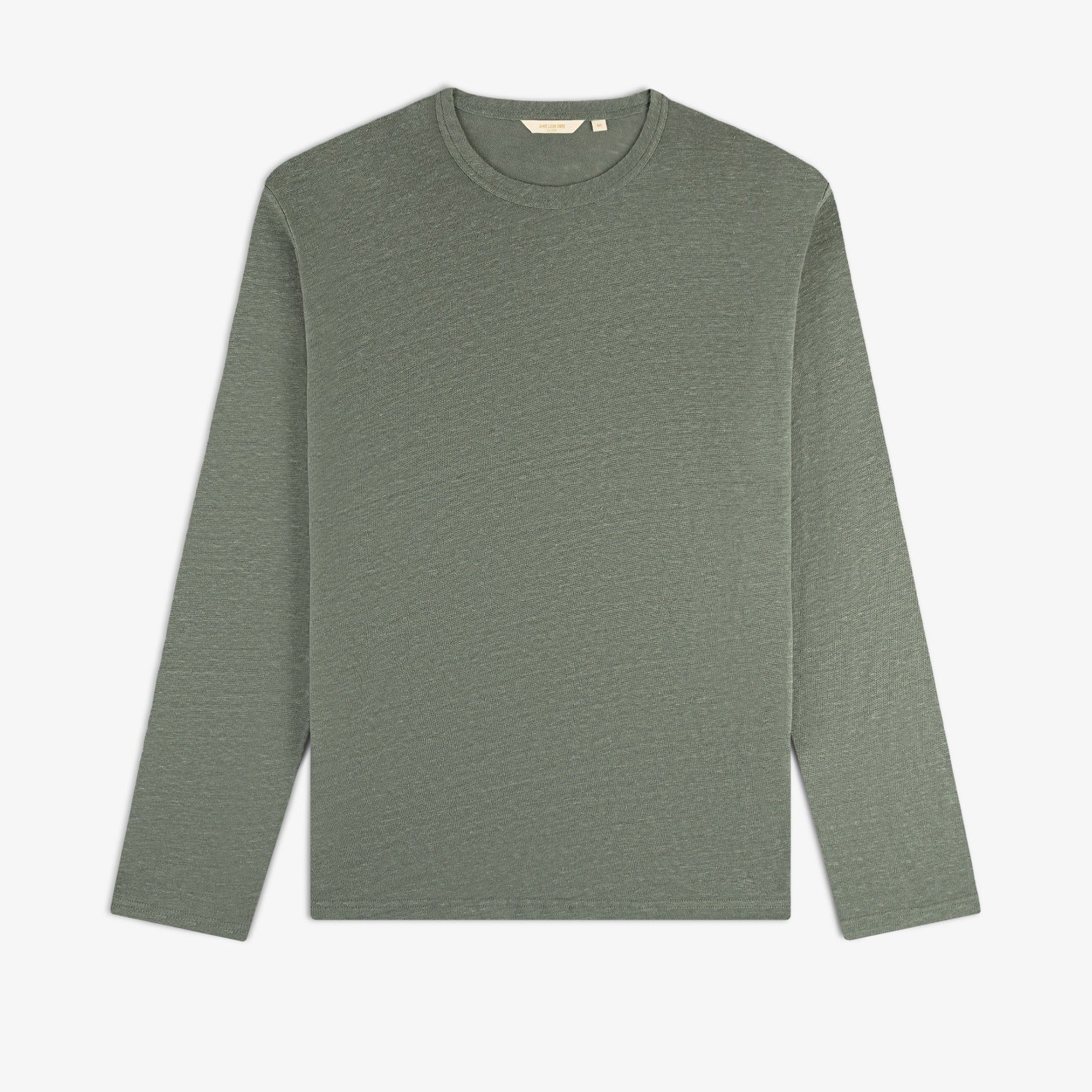 Long-Sleeve Linen Tee