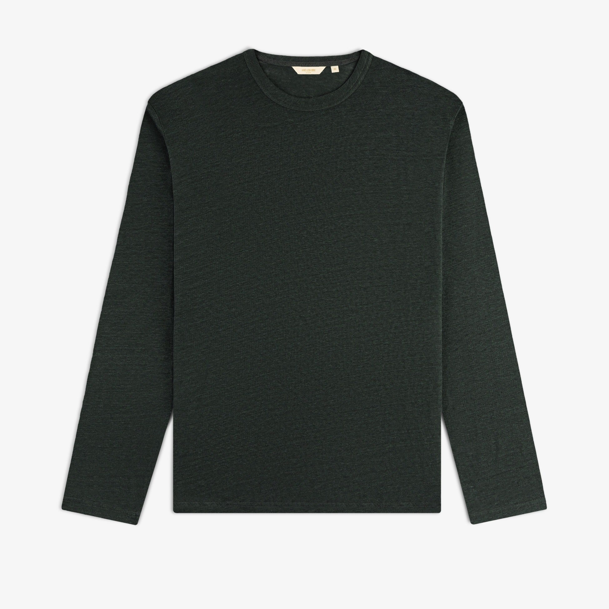 Long-Sleeve Linen Tee