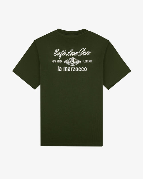 Café Leon Dore / La Marzocco Tee