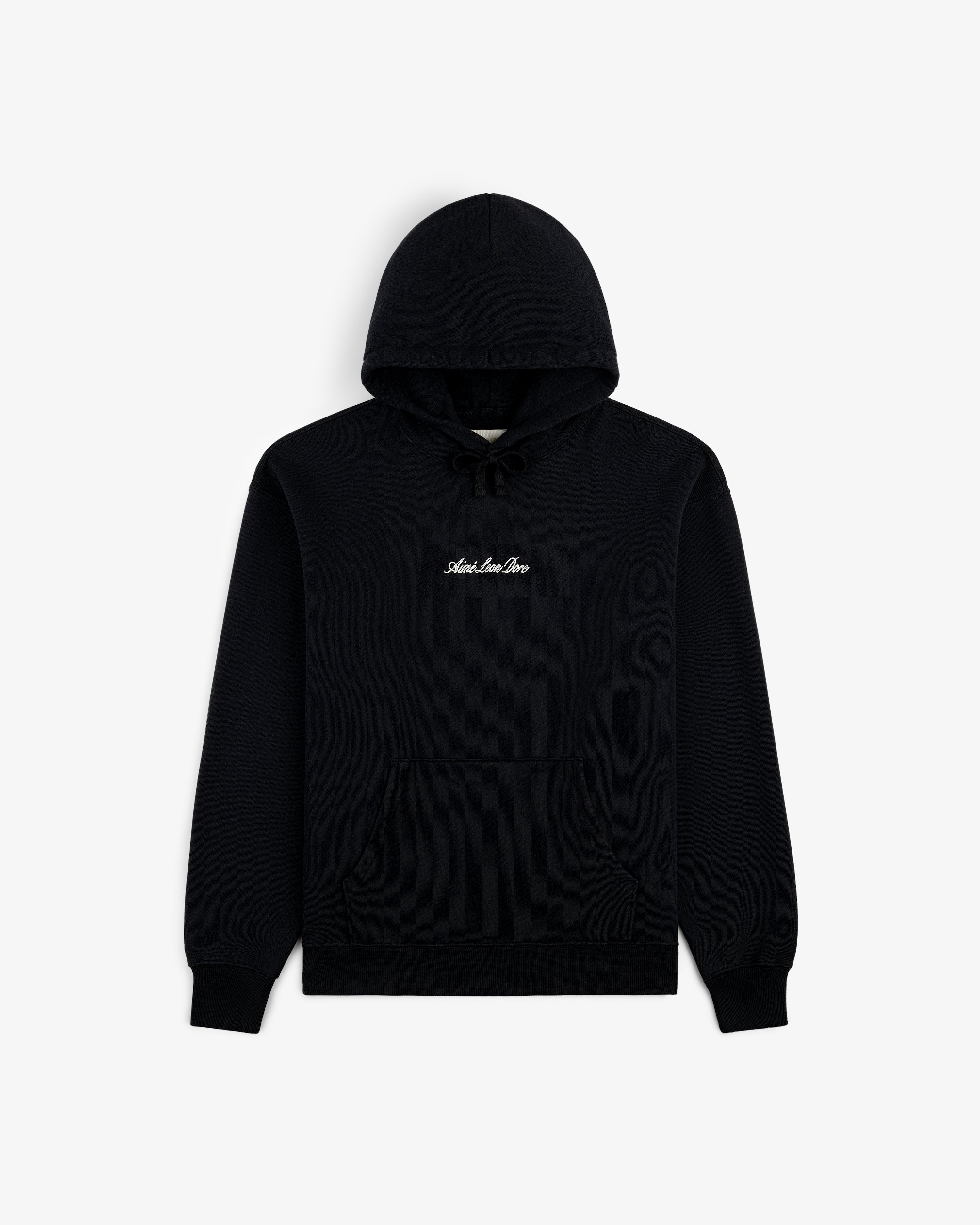Embroidered Logo Hoodie