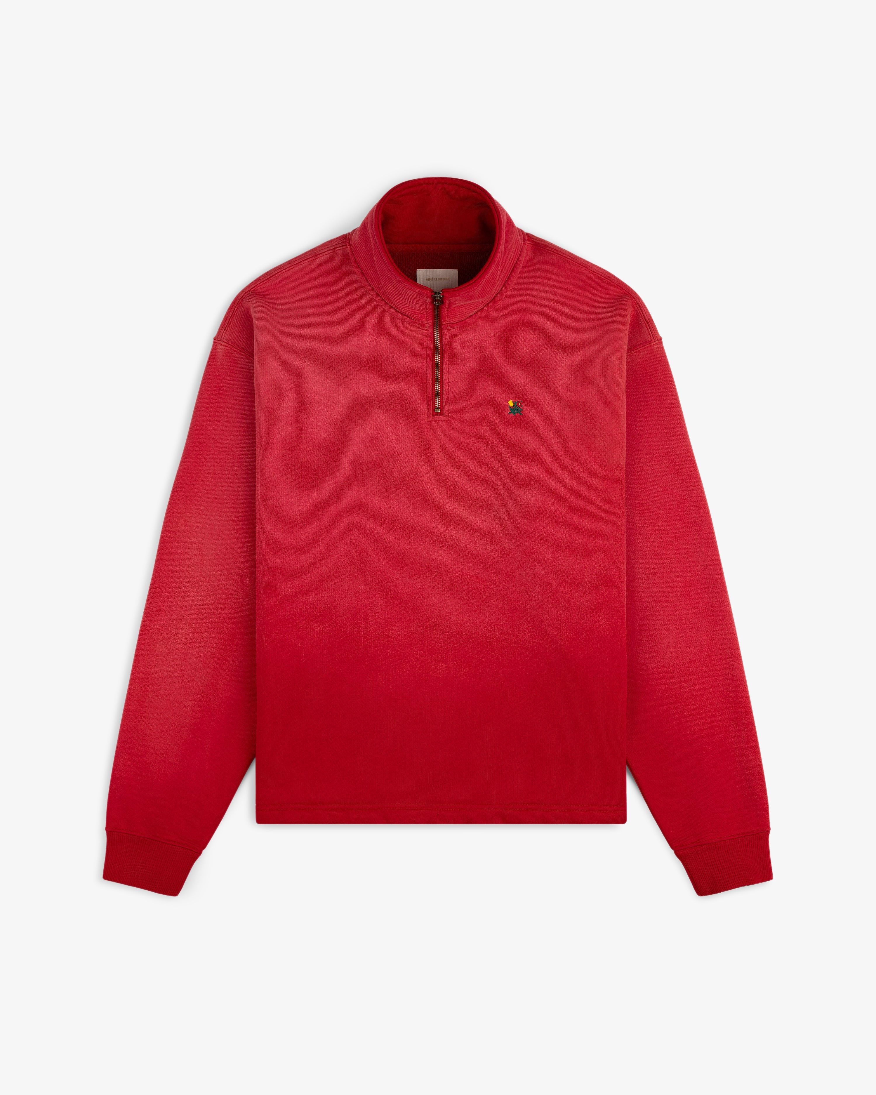 Sun Faded Crest Quarter Zip