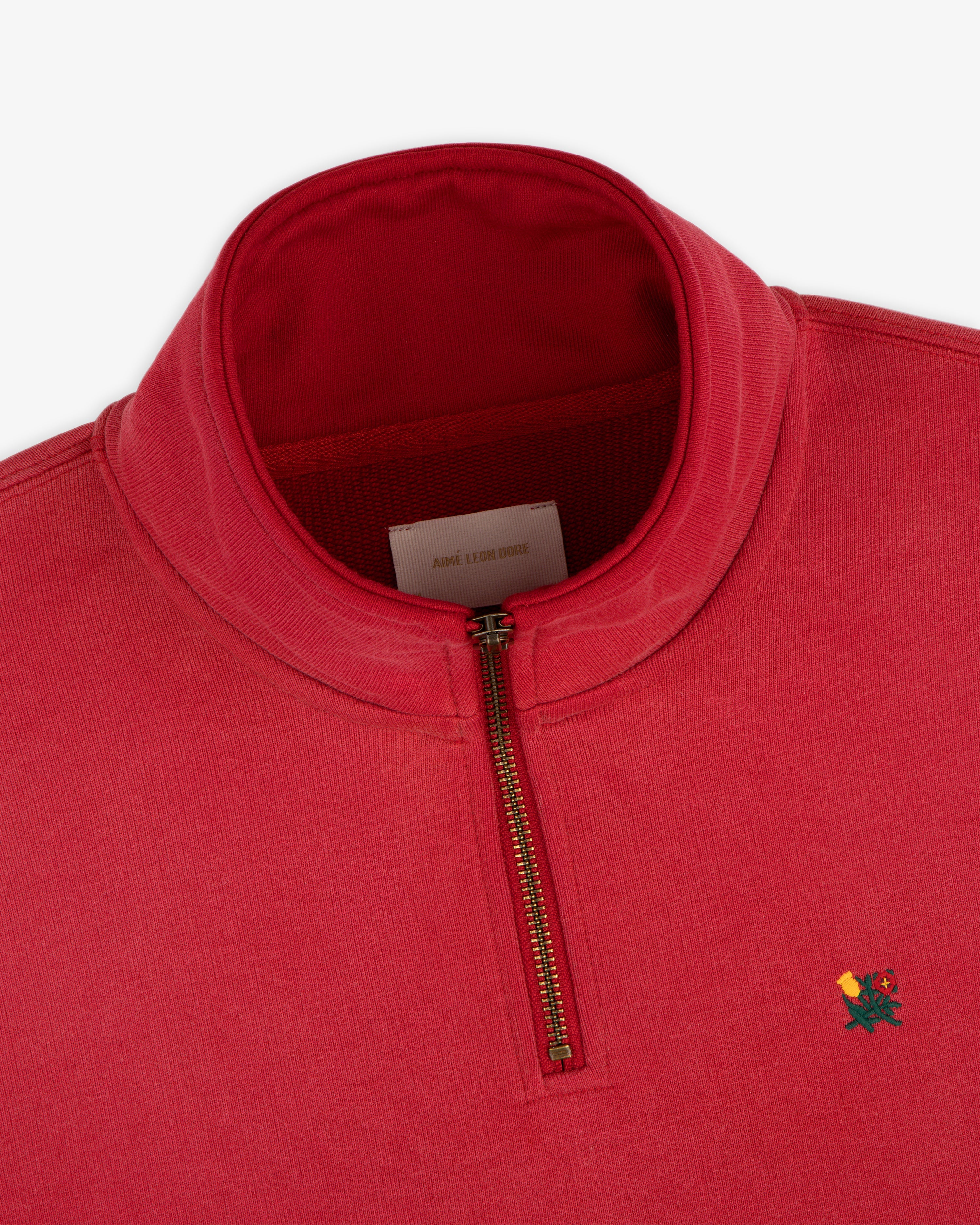 Sun Faded Crest Quarter Zip