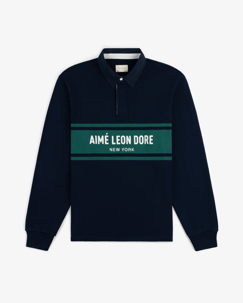 Chest Stripe Logo Rugby