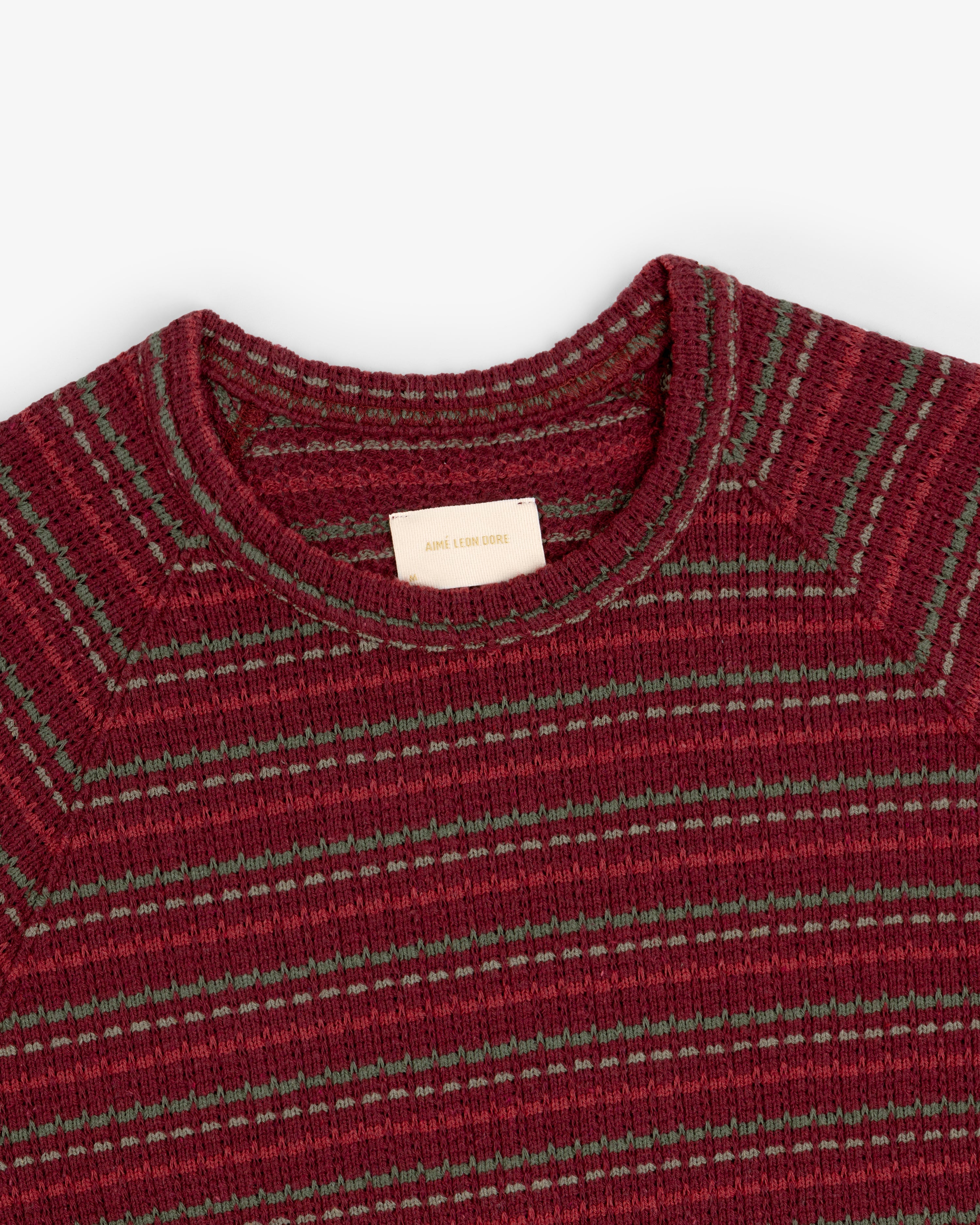 Jacquard Striped Tee