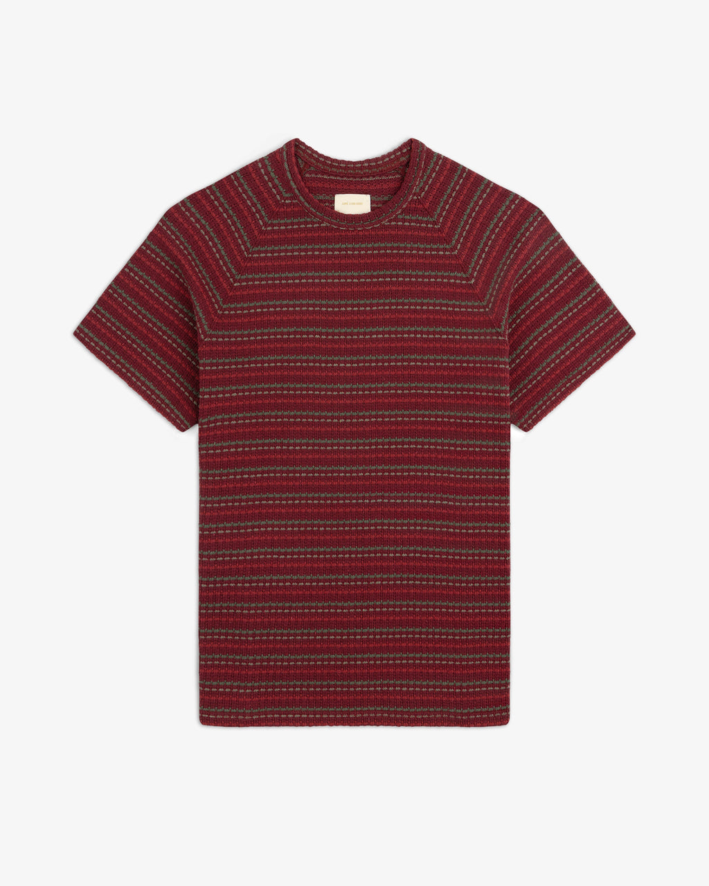 Jacquard Striped Tee
