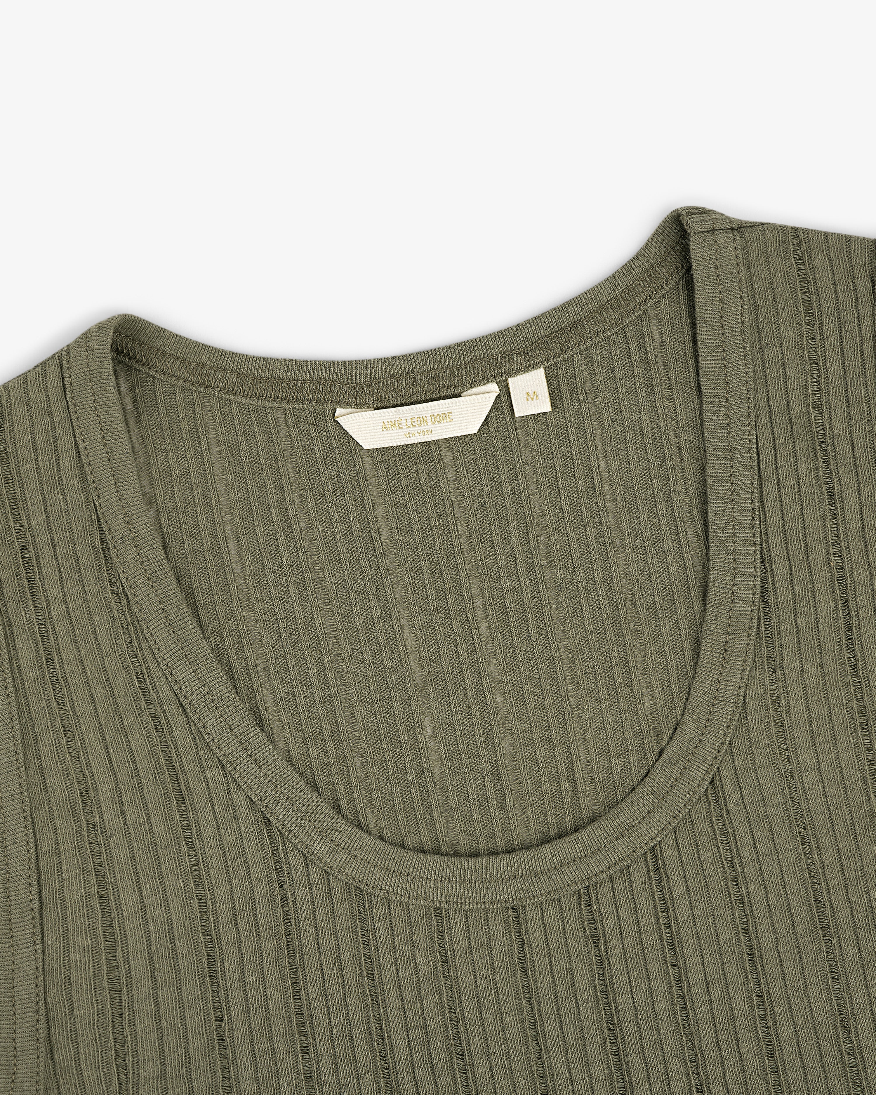 Drop Needle Tank Top