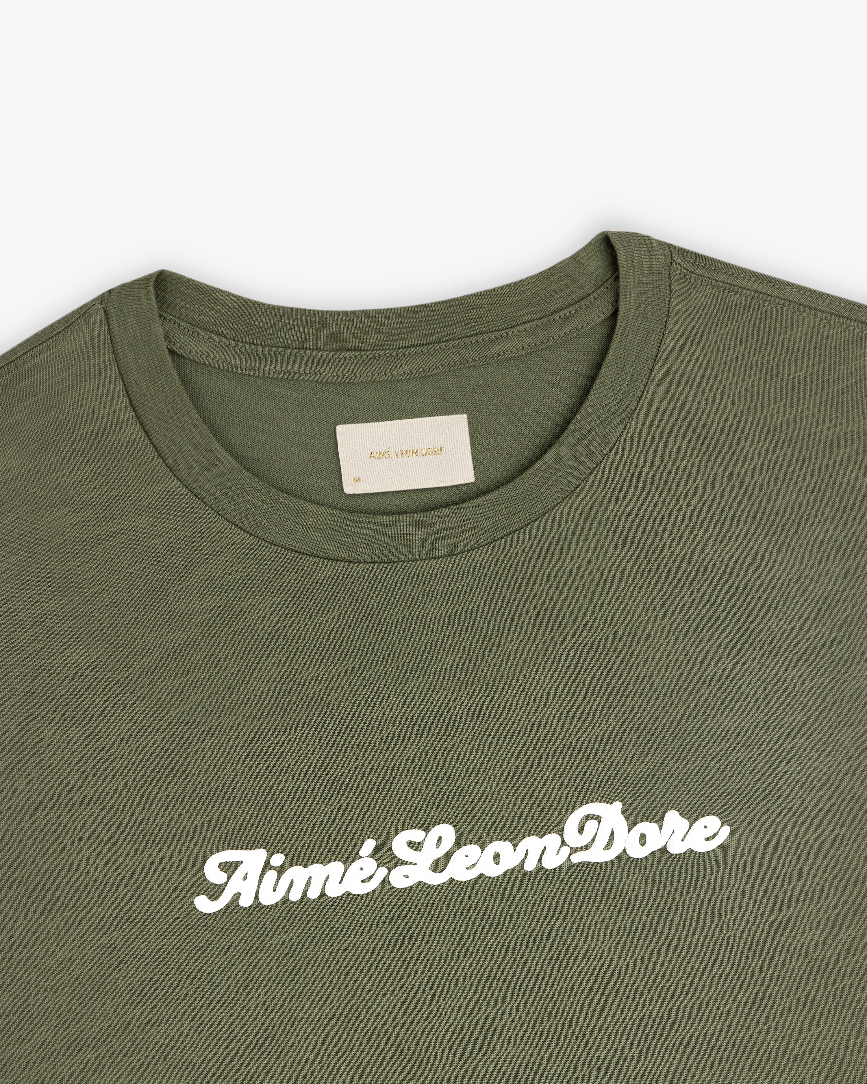 Puff  Print Slub  Logo Tee