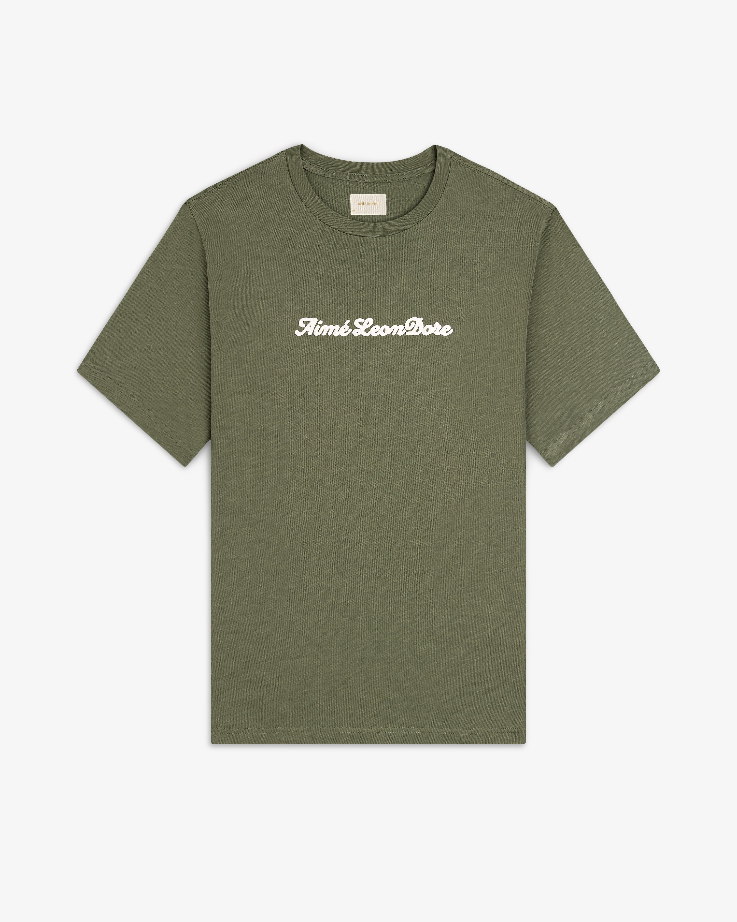 Puff  Print Slub  Logo Tee