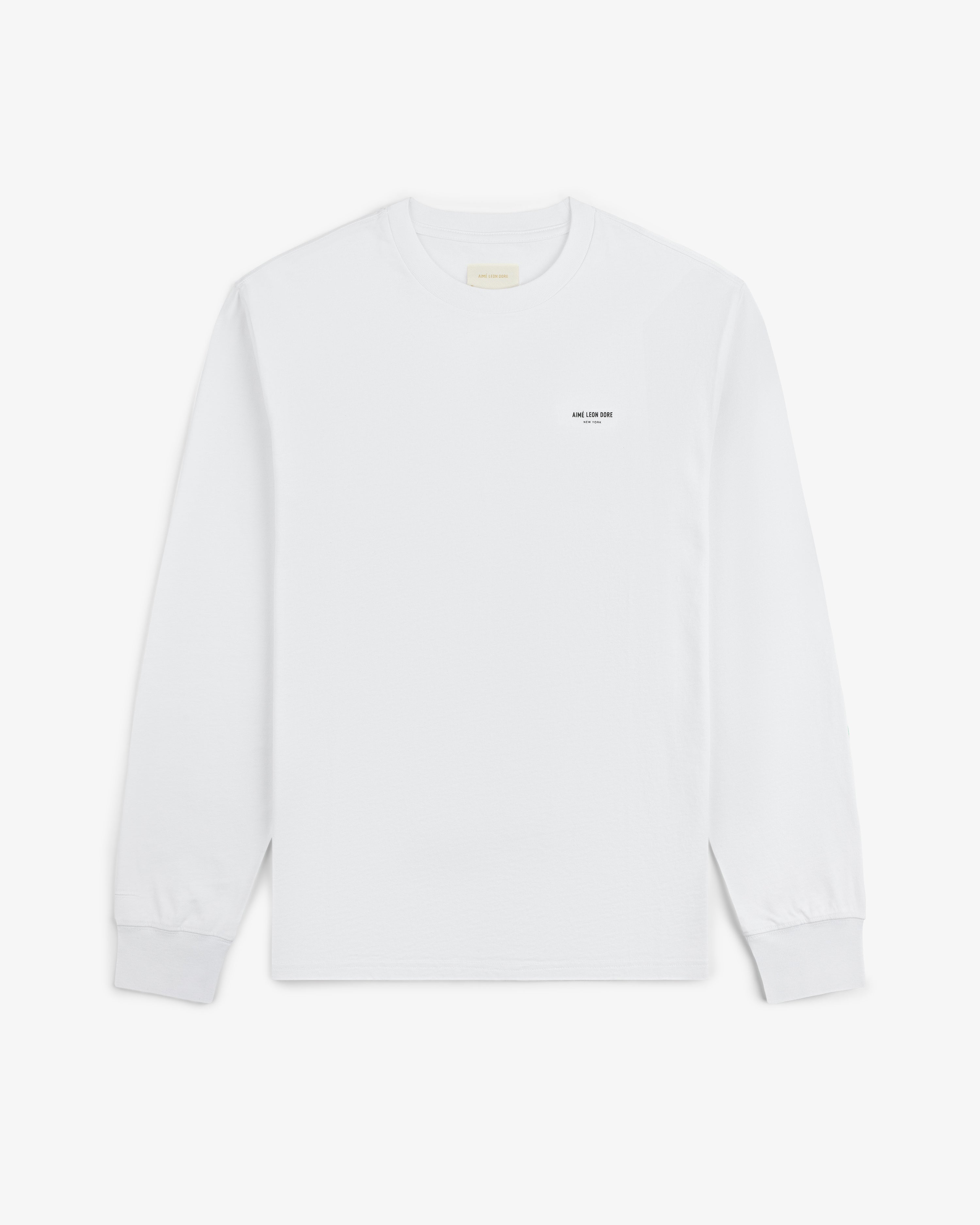 Long-Sleeve Micro Logo Tee