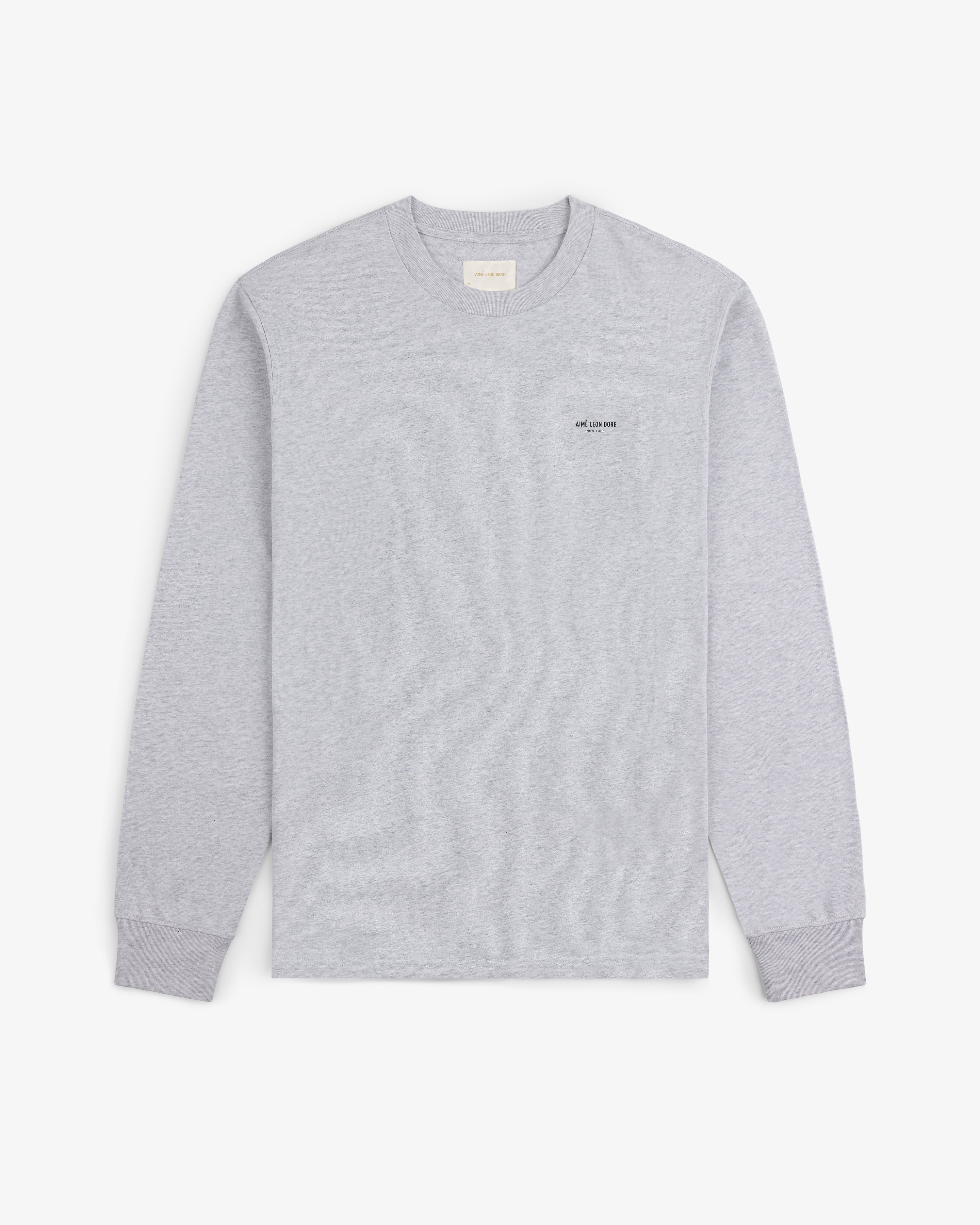 Long-Sleeve Micro Logo Tee
