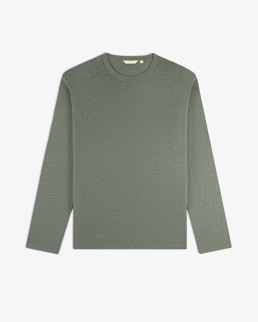 Long-Sleeve Linen Tee