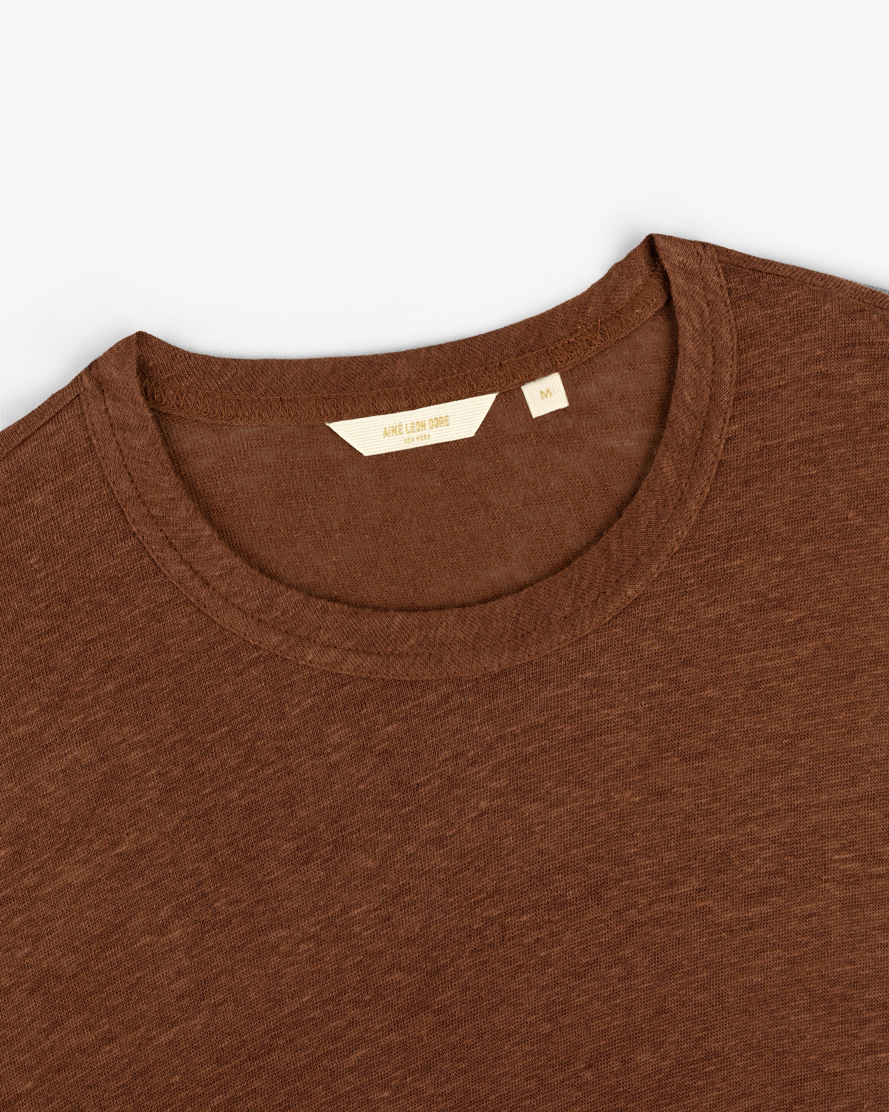Long-Sleeve Linen Tee