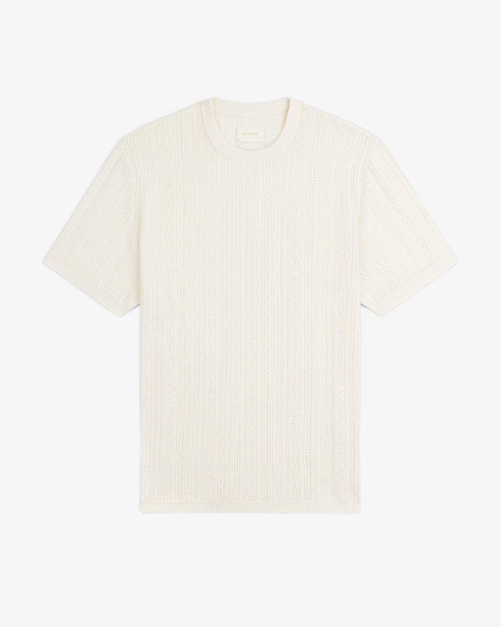 Merino Wool Eyelet Tee