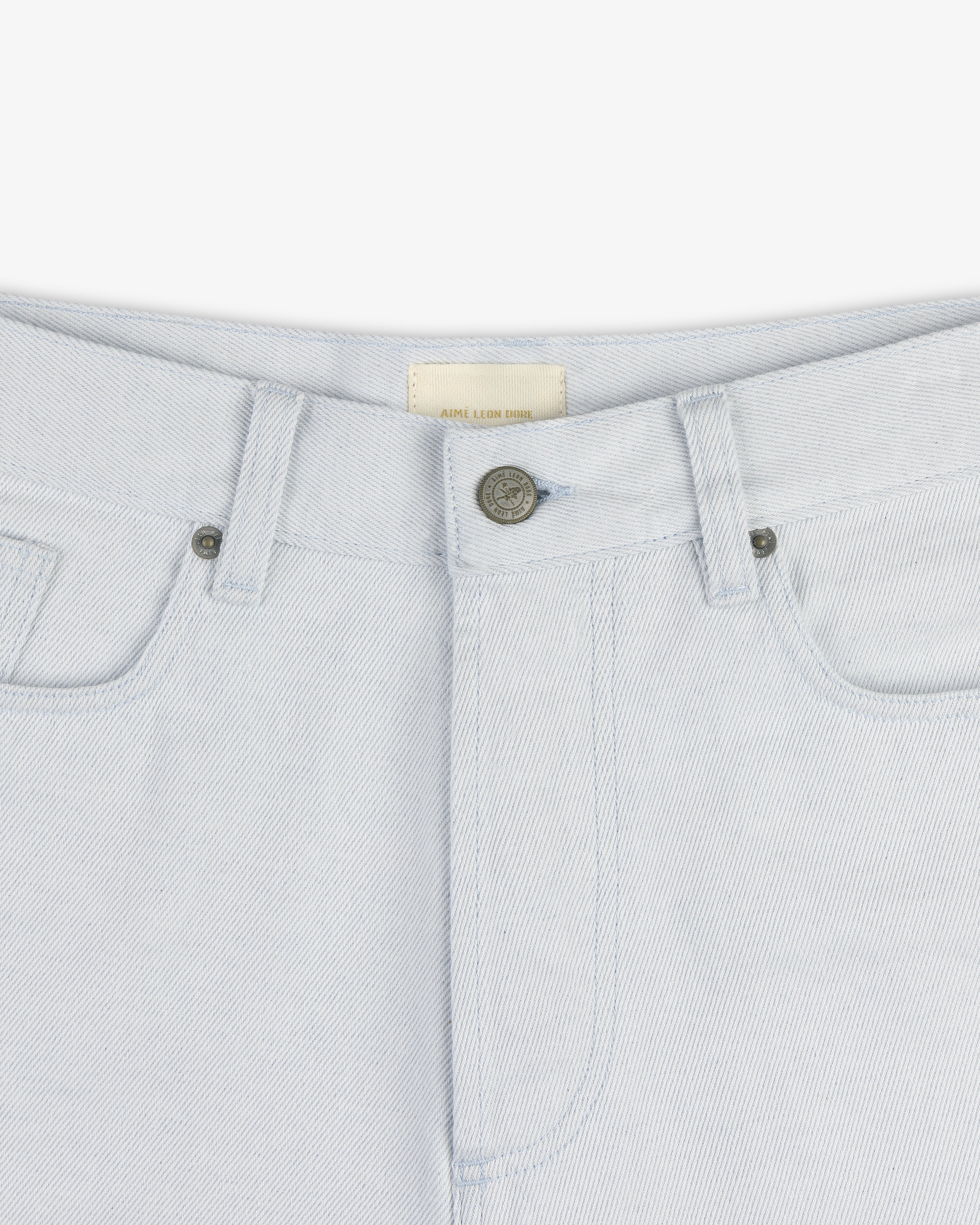 Light Wash Denim Short