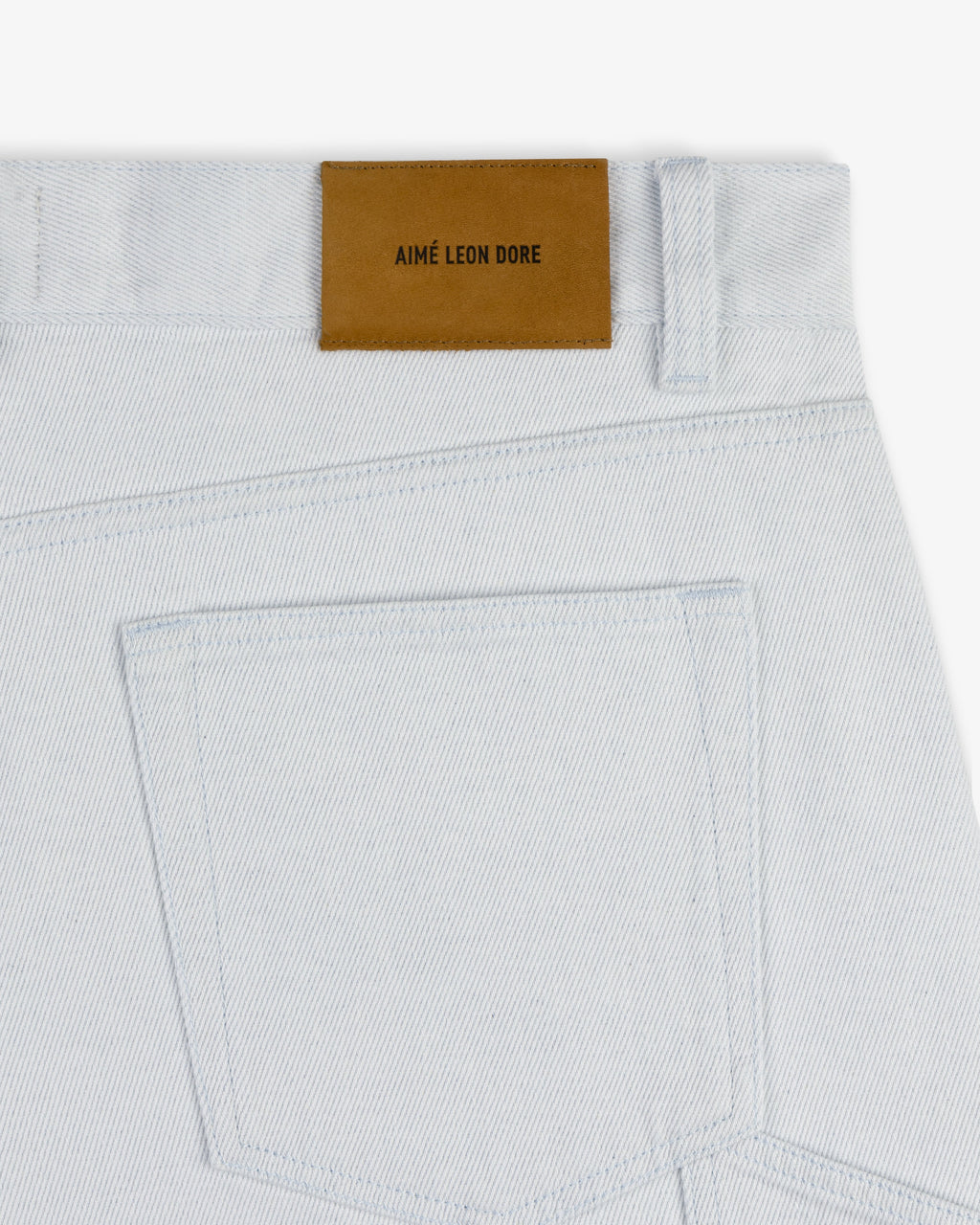 Light Wash Denim Short