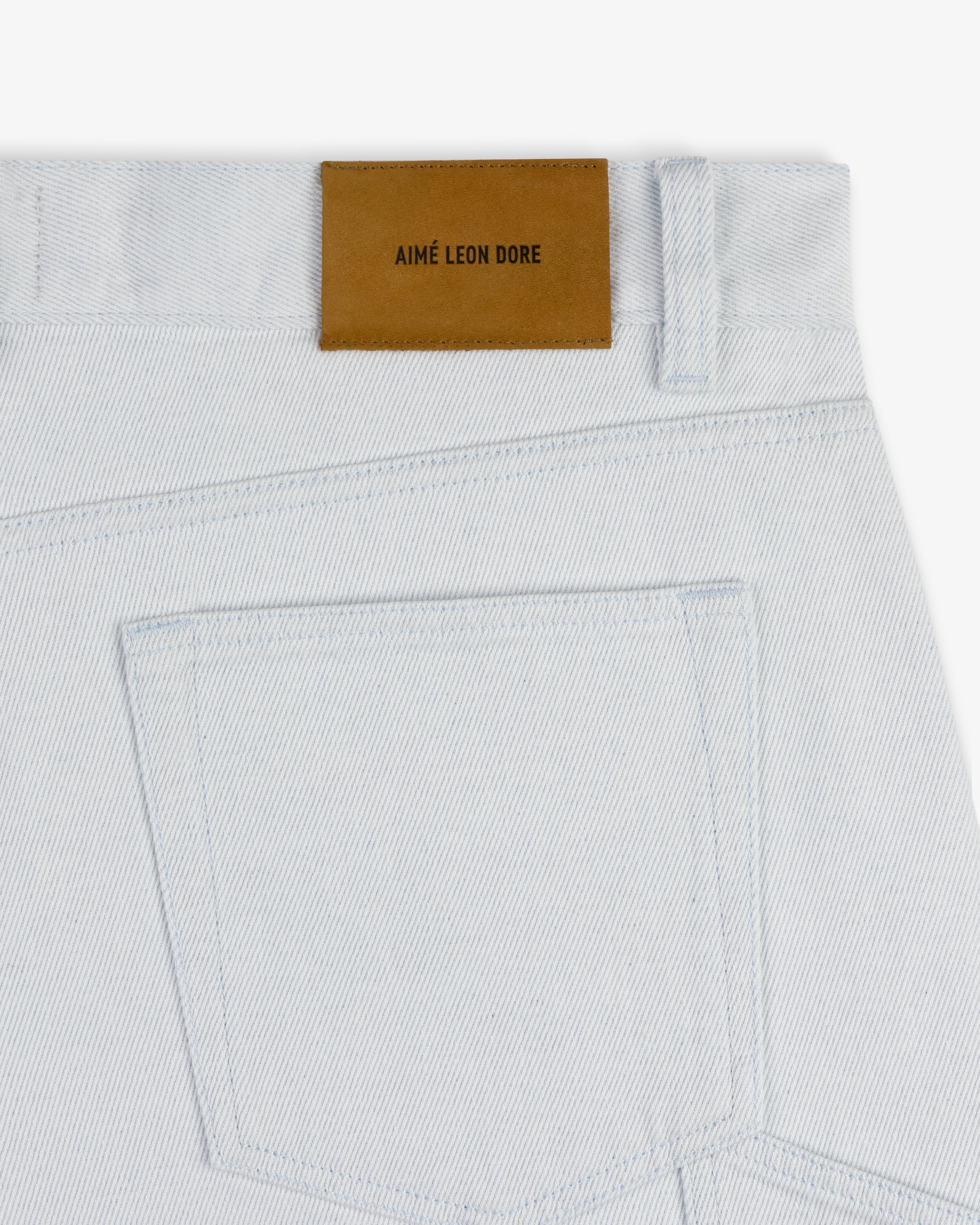 Light Wash Denim Short